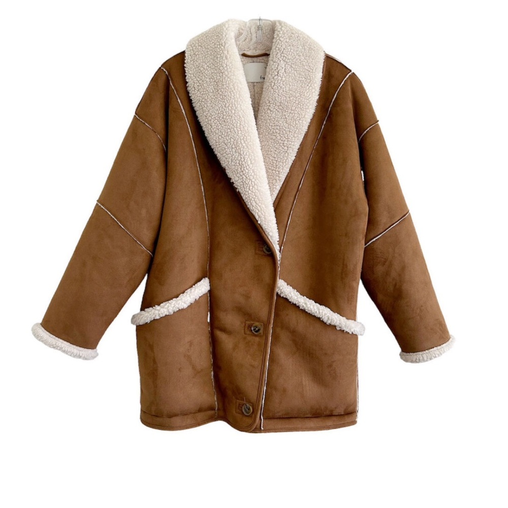 Aritzia Wilfred Free Sherpa jacket
